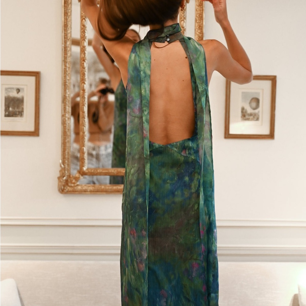 SOLD OUT ONLINE Monet Dress - Irises